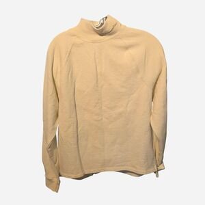 WOMENS‎ CHAMPION RETRO STYLE CREAM CREW NECK SIZE MEDIUM